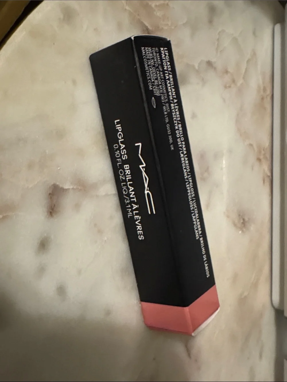 New MAC COSMETICS NYMPHETTE LIP GLASS GLOSS